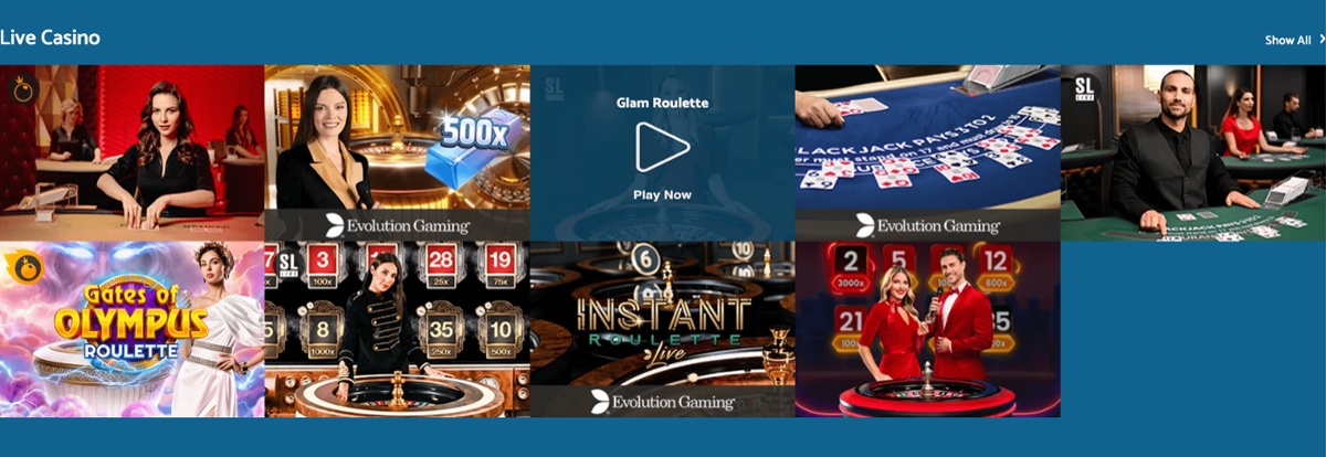 Yeti mobile casino live dealer games